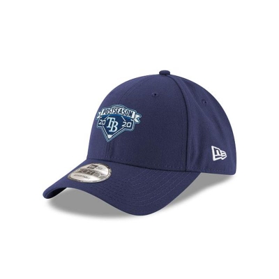 Sapca New Era Tampa Bay Rays MLB Postseason Locker Room 9FORTY Adjustable - Albastri